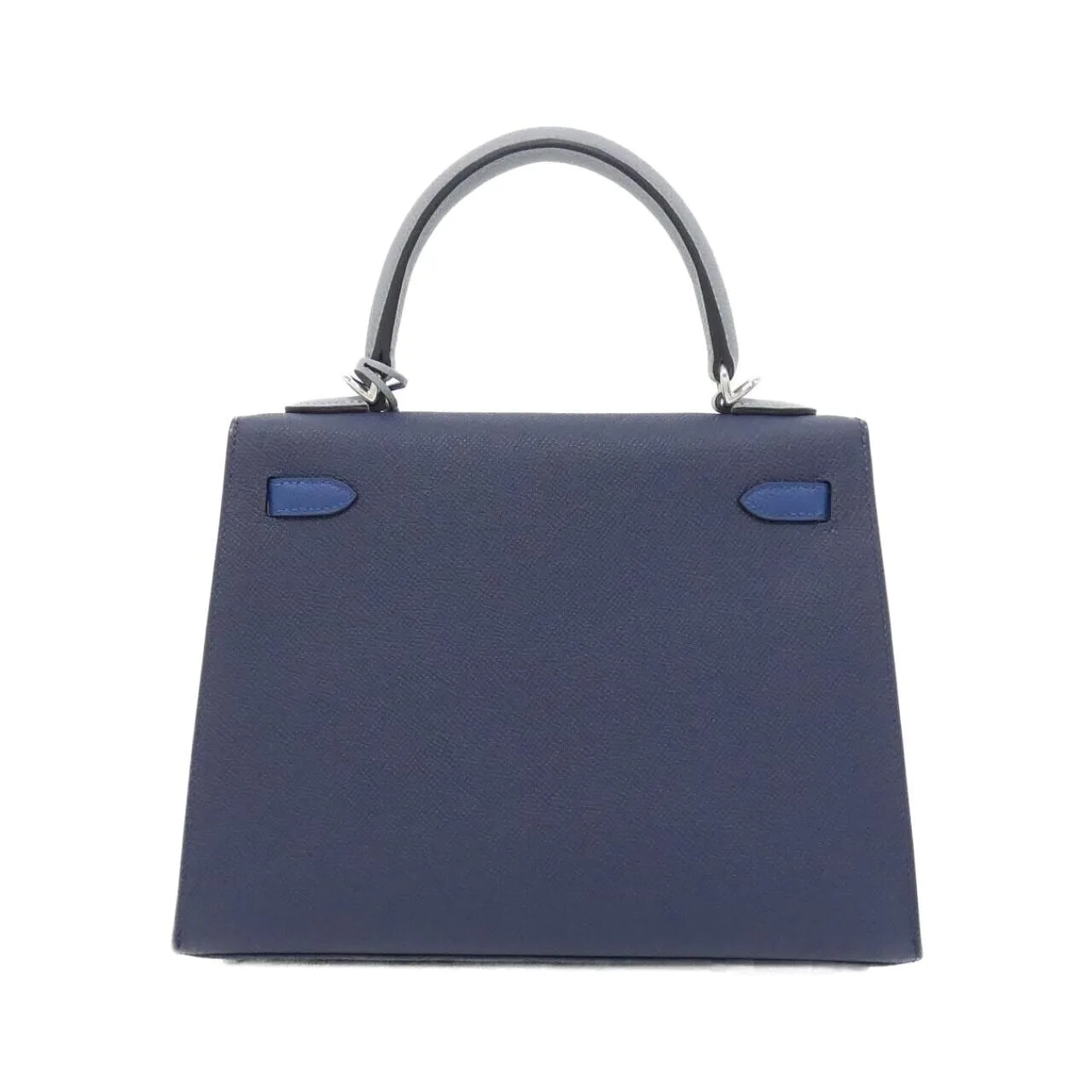 HERMES Kelly 082734CK Handbag Epsom Blue Epsom Leather Unused - Thumbnail 2