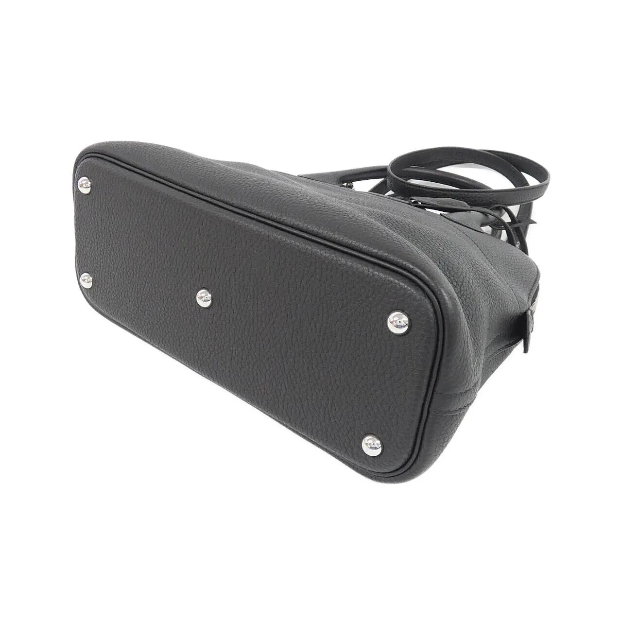 HERMES Bolide 073419CK Handbag Clemence Black Clemence Leather Rank A - Thumbnail 3