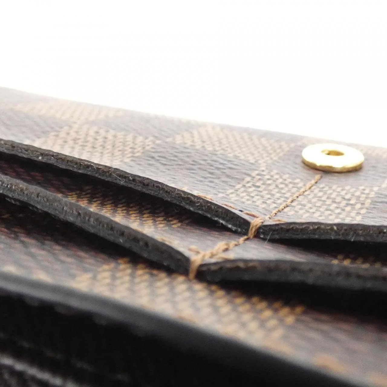 LOUIS VUITTON N63209 Wallet Damier Black Damier Rank A - Thumbnail 5