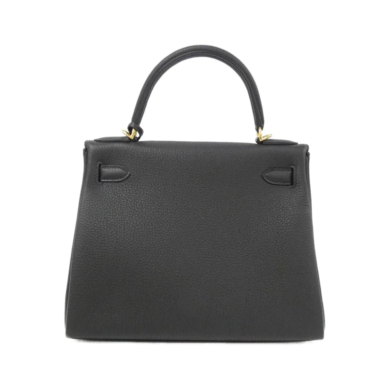 HERMES Kelly 027630CC Handbag Togo Black Togo Leather Unused - Thumbnail 2