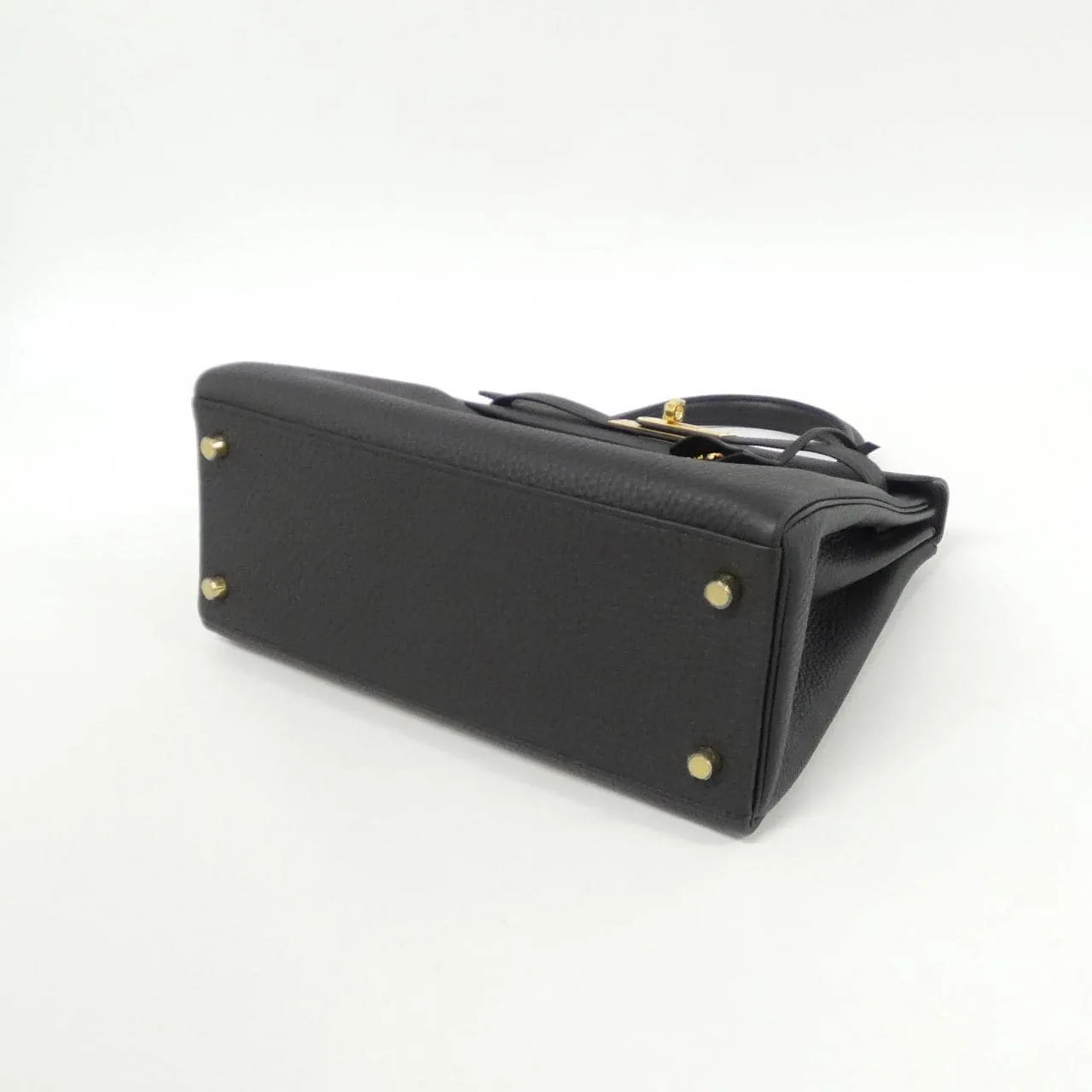 HERMES Kelly 027630CC Handbag Togo Black Togo Leather Unused - Thumbnail 3