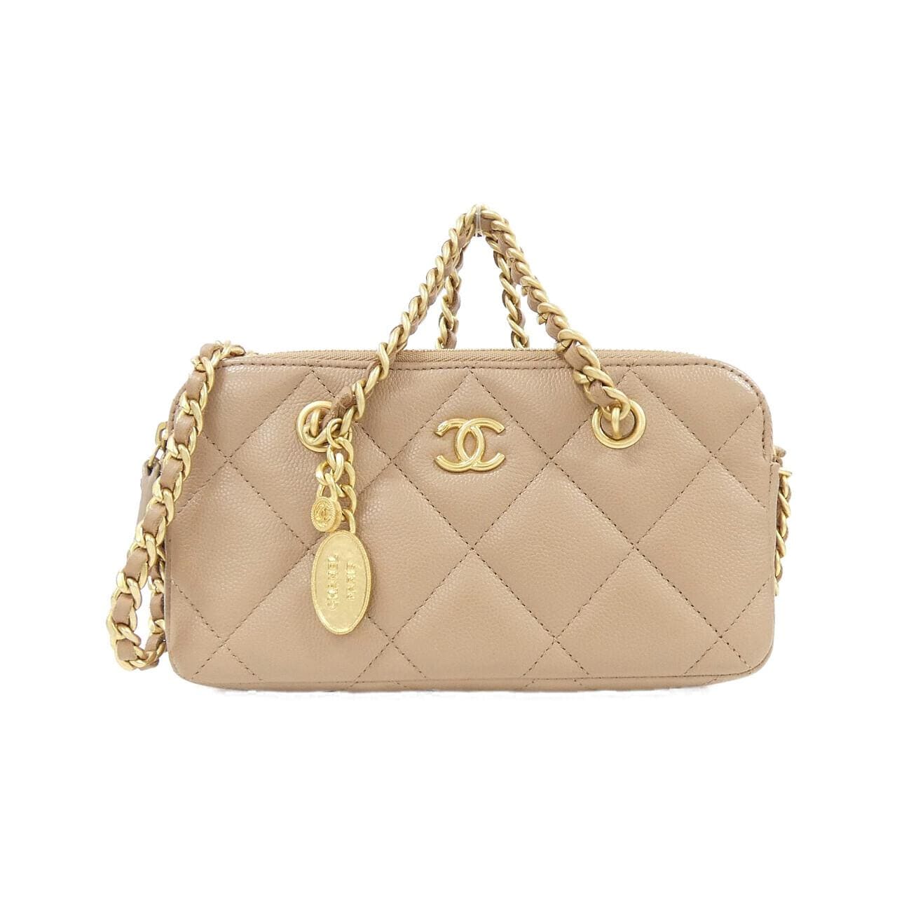 CHANEL Chanel 19 AP3495 Wallet Grained Calfskin
