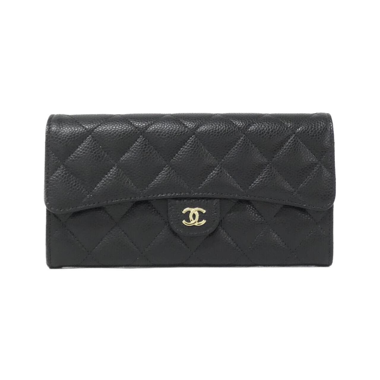 CHANEL Timeless Classic AP0241 Wallet Grained Calfskin