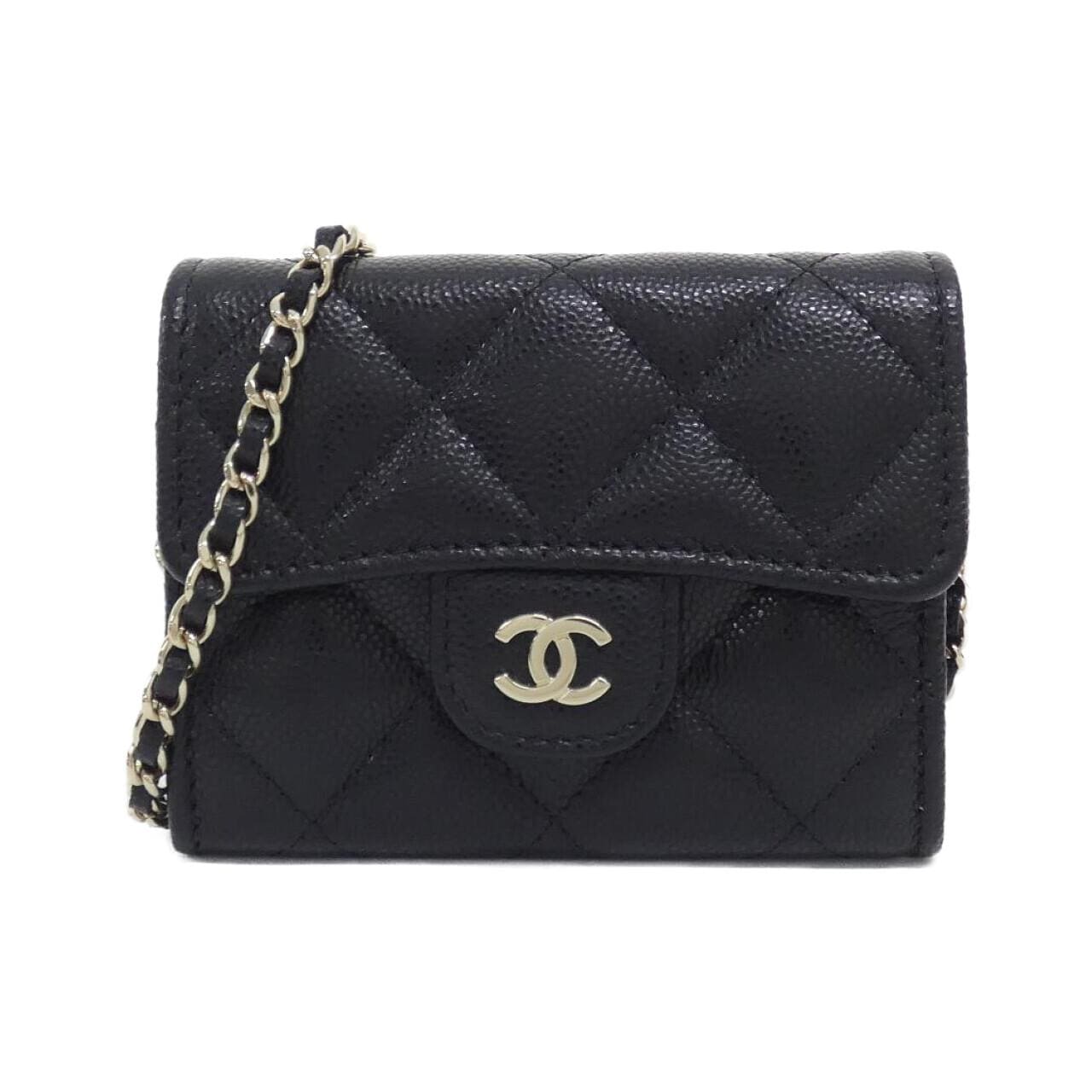 CHANEL Timeless Classic AP0238 Card Case Grained Calfskin