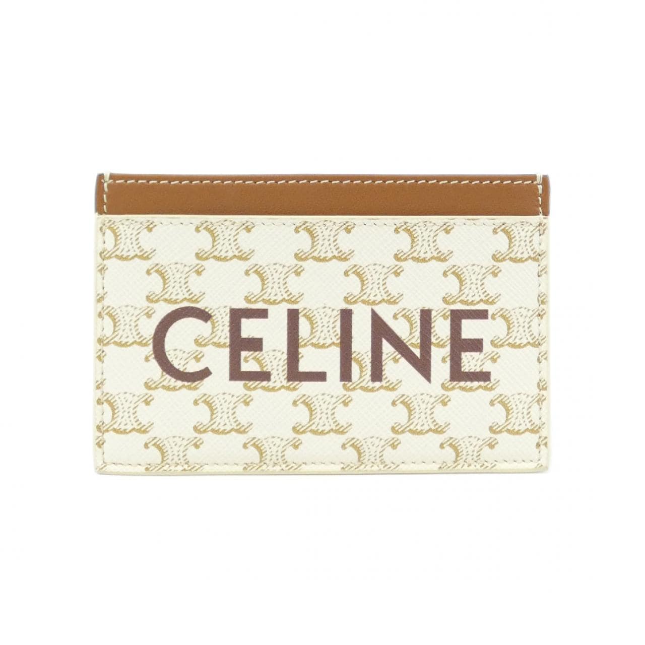 CELINE 10B702CLY Card Case Canvas