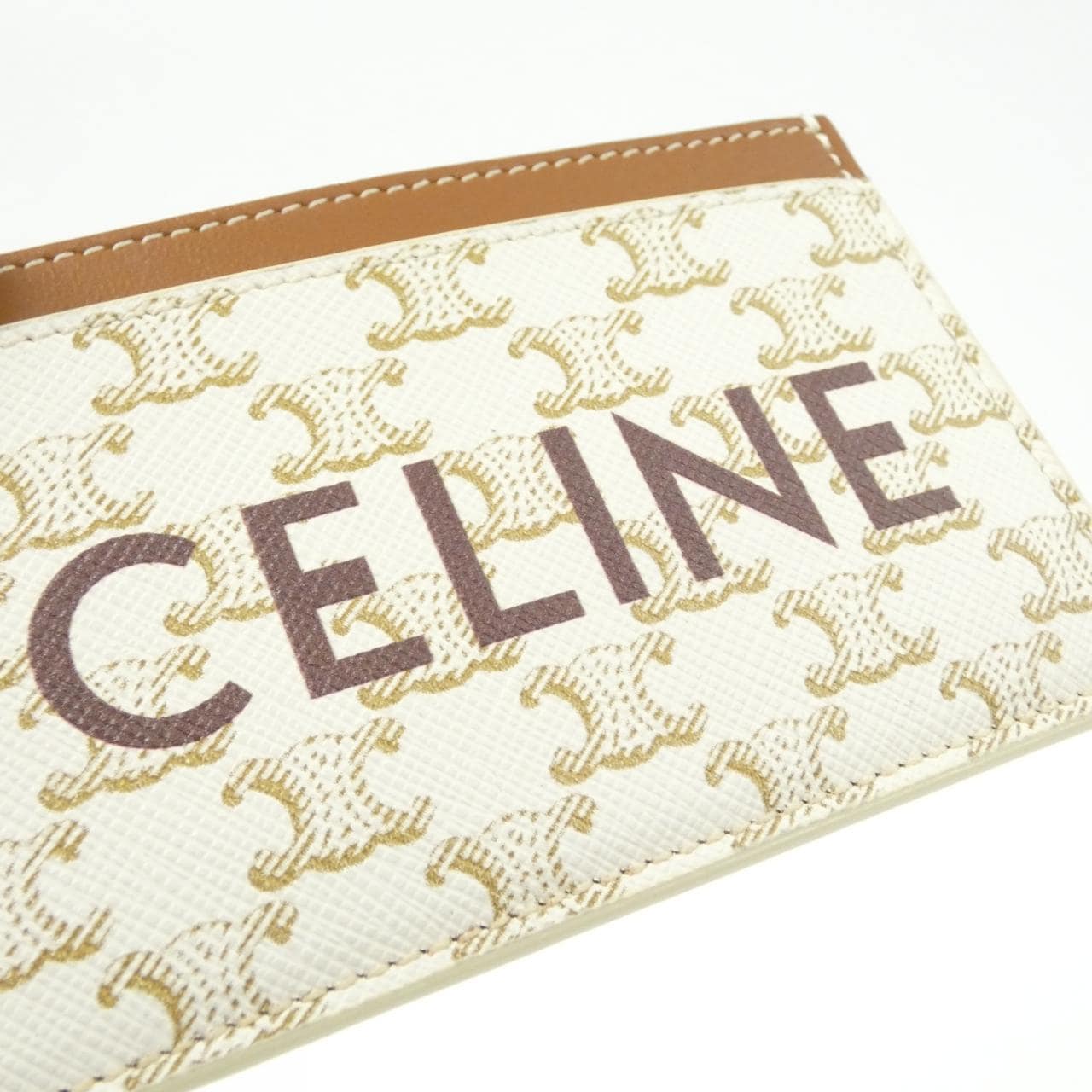 CELINE 10B702CLY Card Case Canvas 3