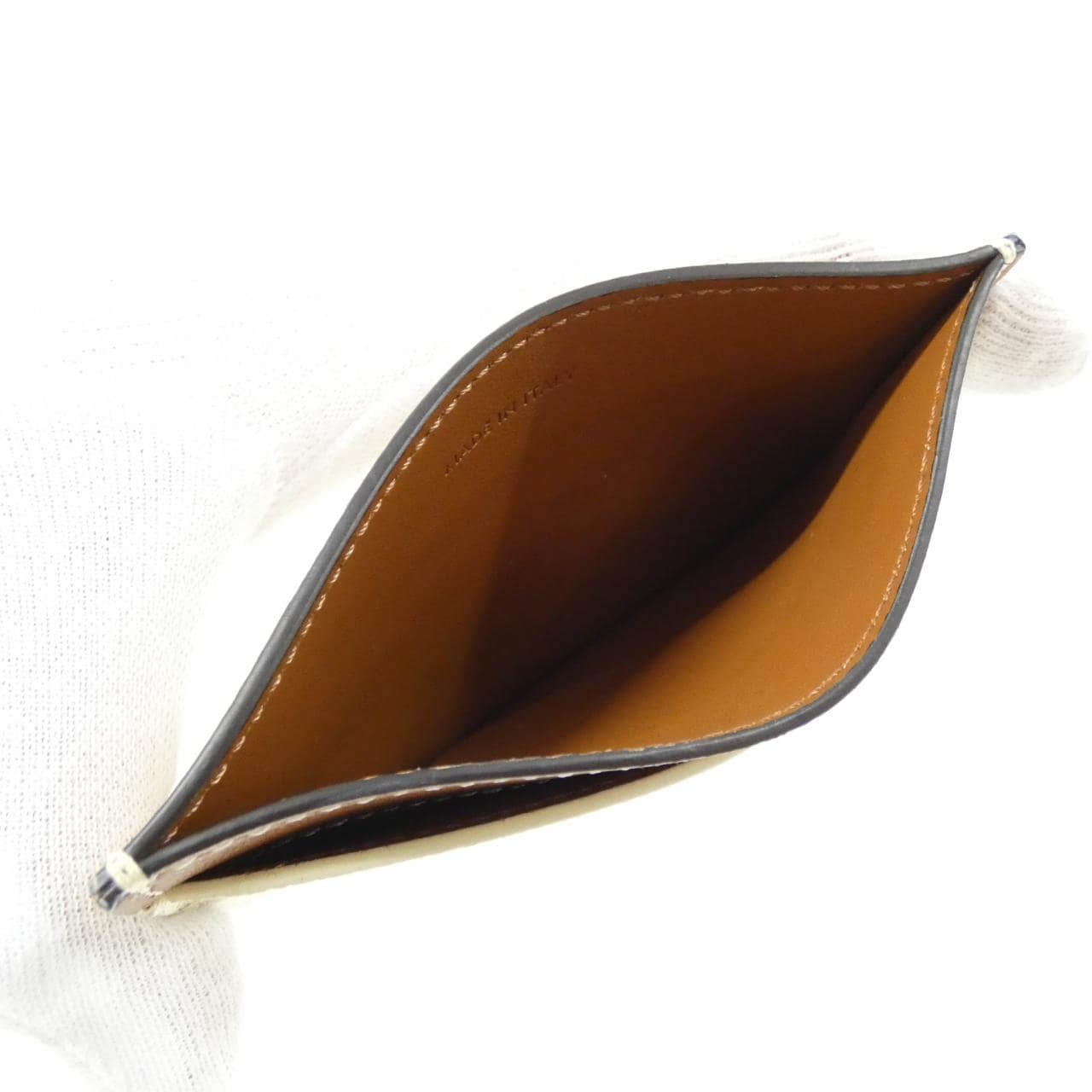 CELINE 10B702CLY Card Case Canvas 5