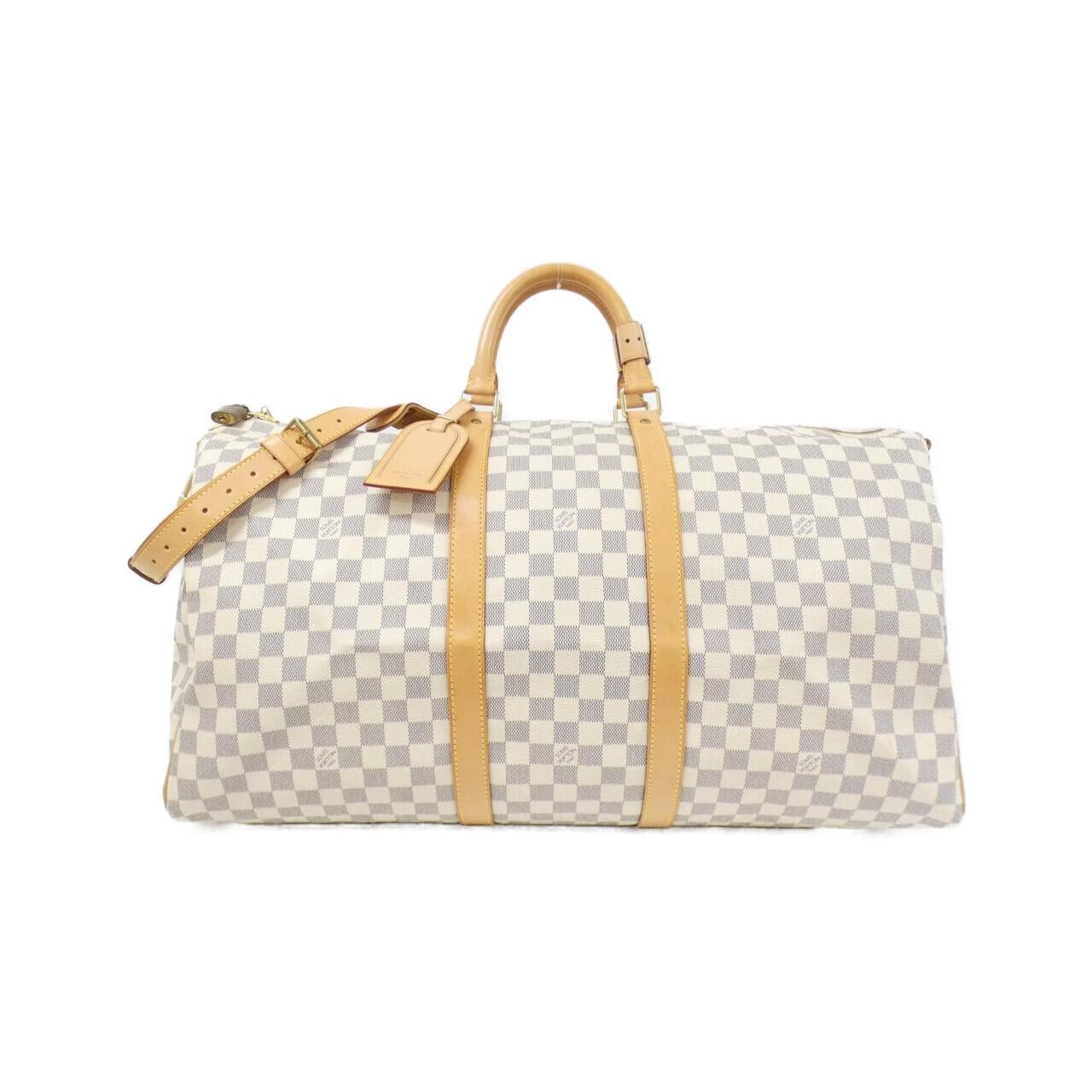 LOUIS VUITTON Keepall N41429 Boston Bag Damier