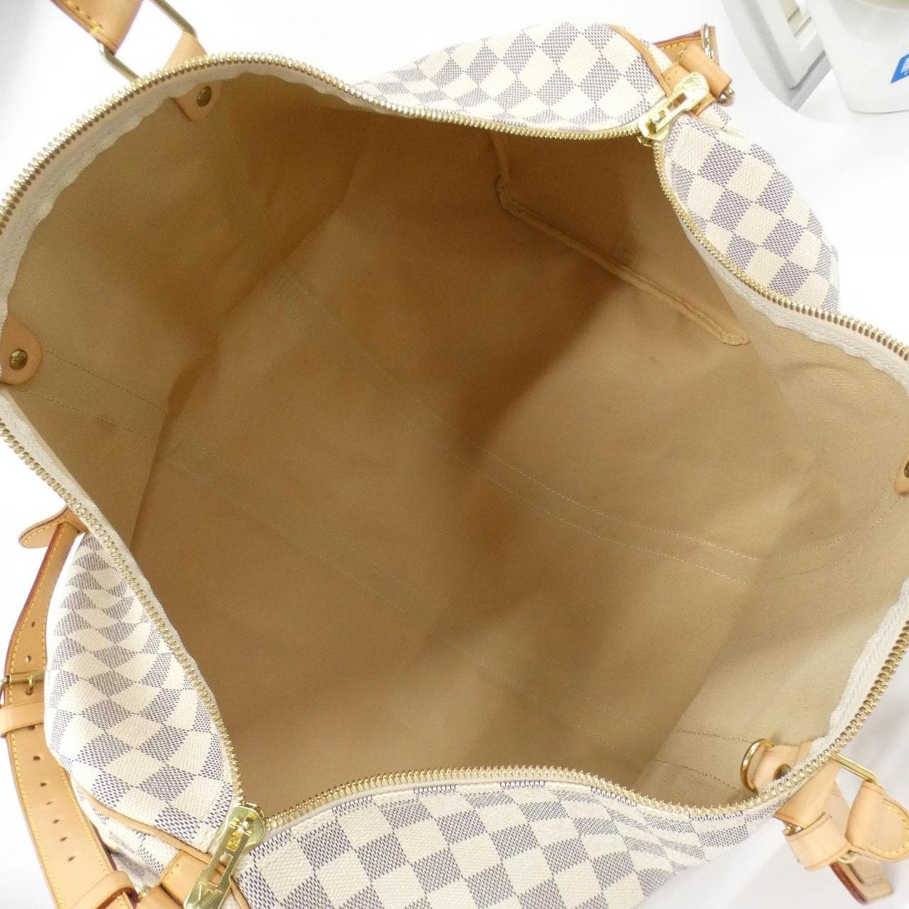 LOUIS VUITTON Keepall N41429 Boston Bag Damier Black Damier Rank A - Thumbnail 9