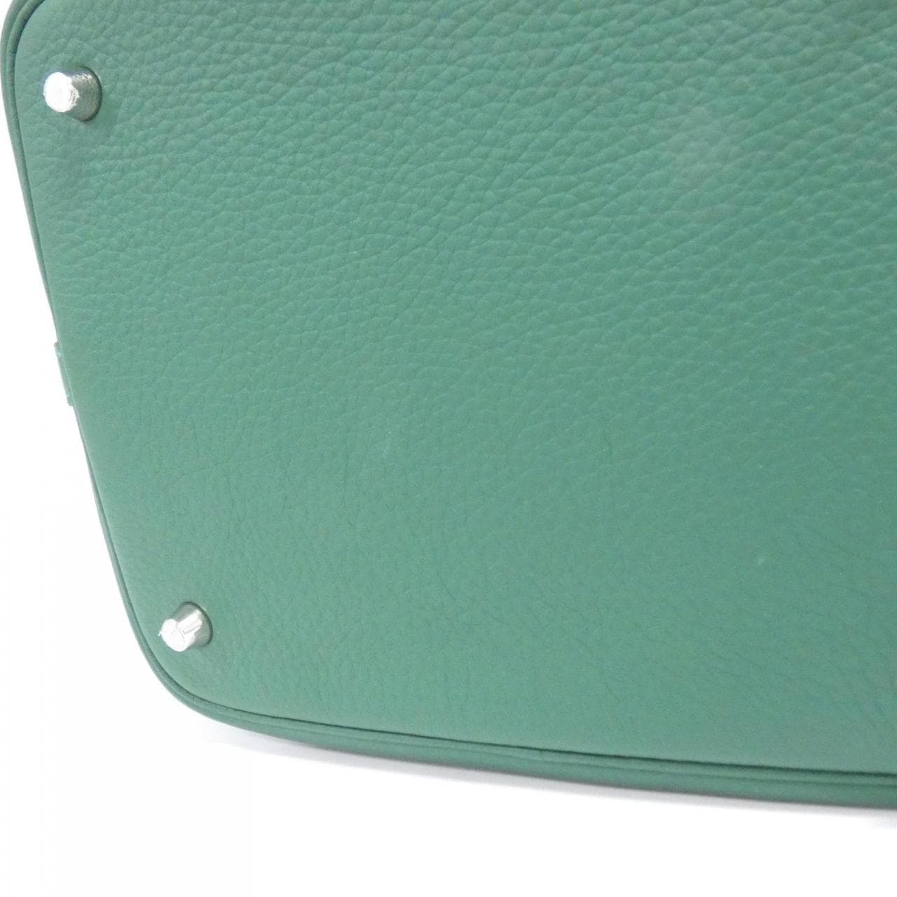 HERMES HERMÈS Picotin 060991CK Bag Clemence 黑色 Clemence 皮 中古品A - 縮圖 2