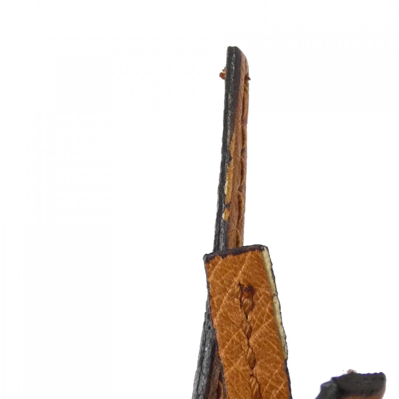 BALENCIAGA Le City 115748 Bag Ostrich Black Ostrich - Thumbnail 7