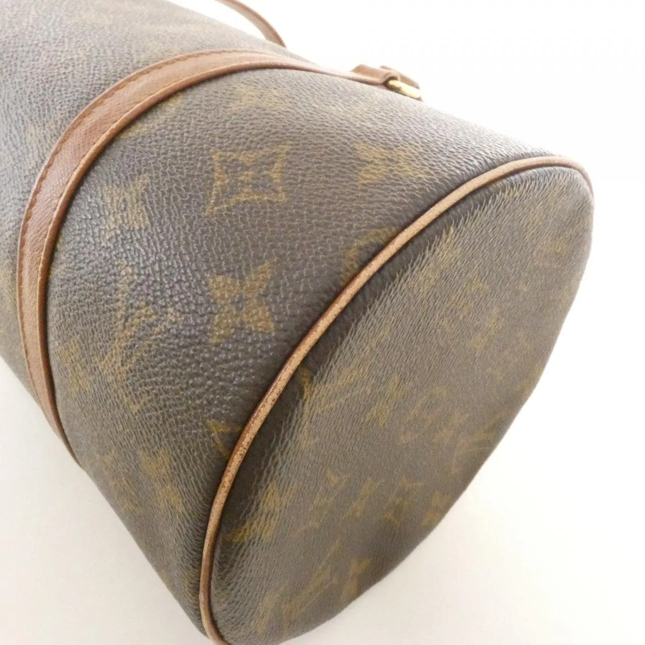 LOUIS VUITTON Papillon M51365 Handbag Monogram 黑色 Monogram 中古品B - 縮圖 2