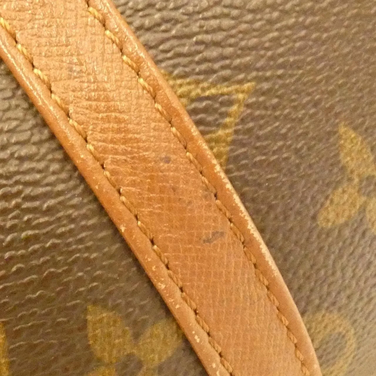 LOUIS VUITTON Papillon M51365 Handbag Monogram 黑色 Monogram 中古品B - 縮圖 3