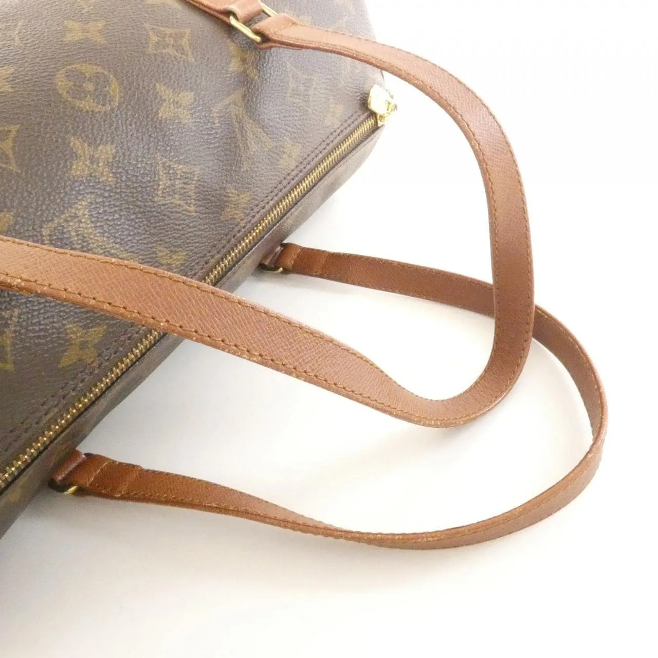 LOUIS VUITTON Papillon M51365 Handbag Monogram 黑色 Monogram 中古品B - 縮圖 5