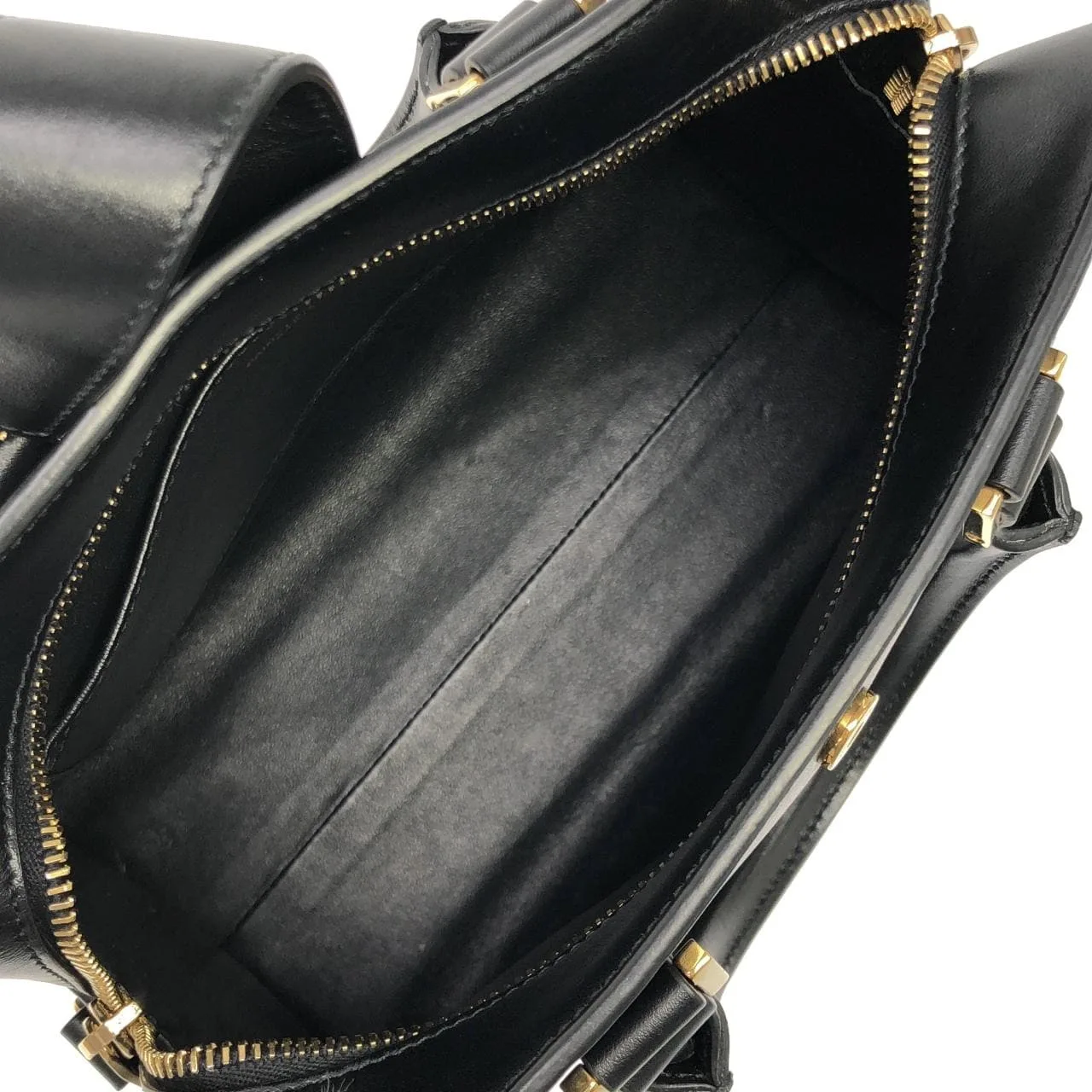 SAINT LAURENT 472466 DV70O Handbag Monogram Black Monogram - Thumbnail 9