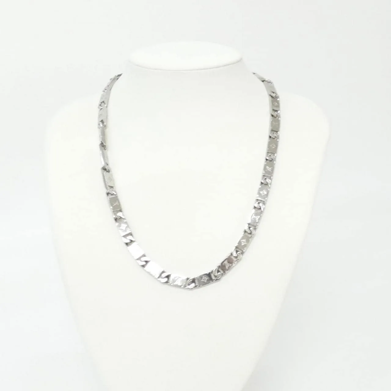 LOUIS VUITTON M00919 Accessories Monogram Silver Monogram Rank B - Thumbnail 4