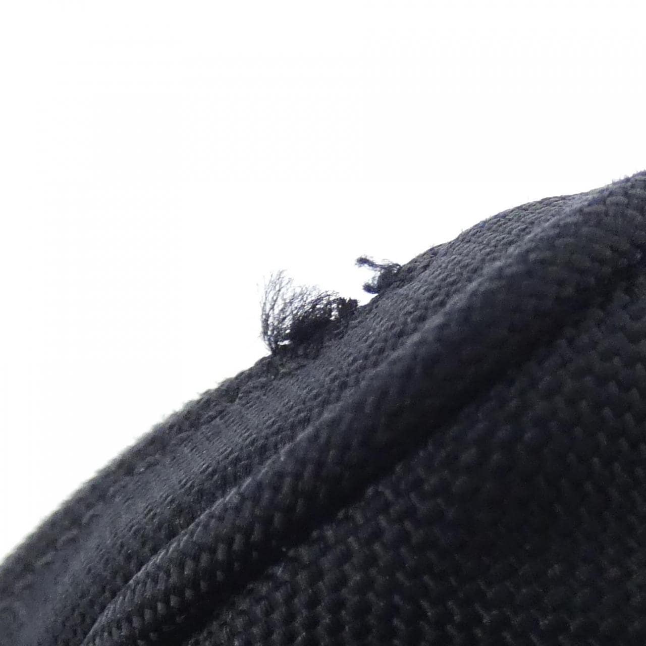 BALENCIAGA 482389 2JMF7 Belt Nylon 黑色 尼龍 中古品A - 縮圖 4