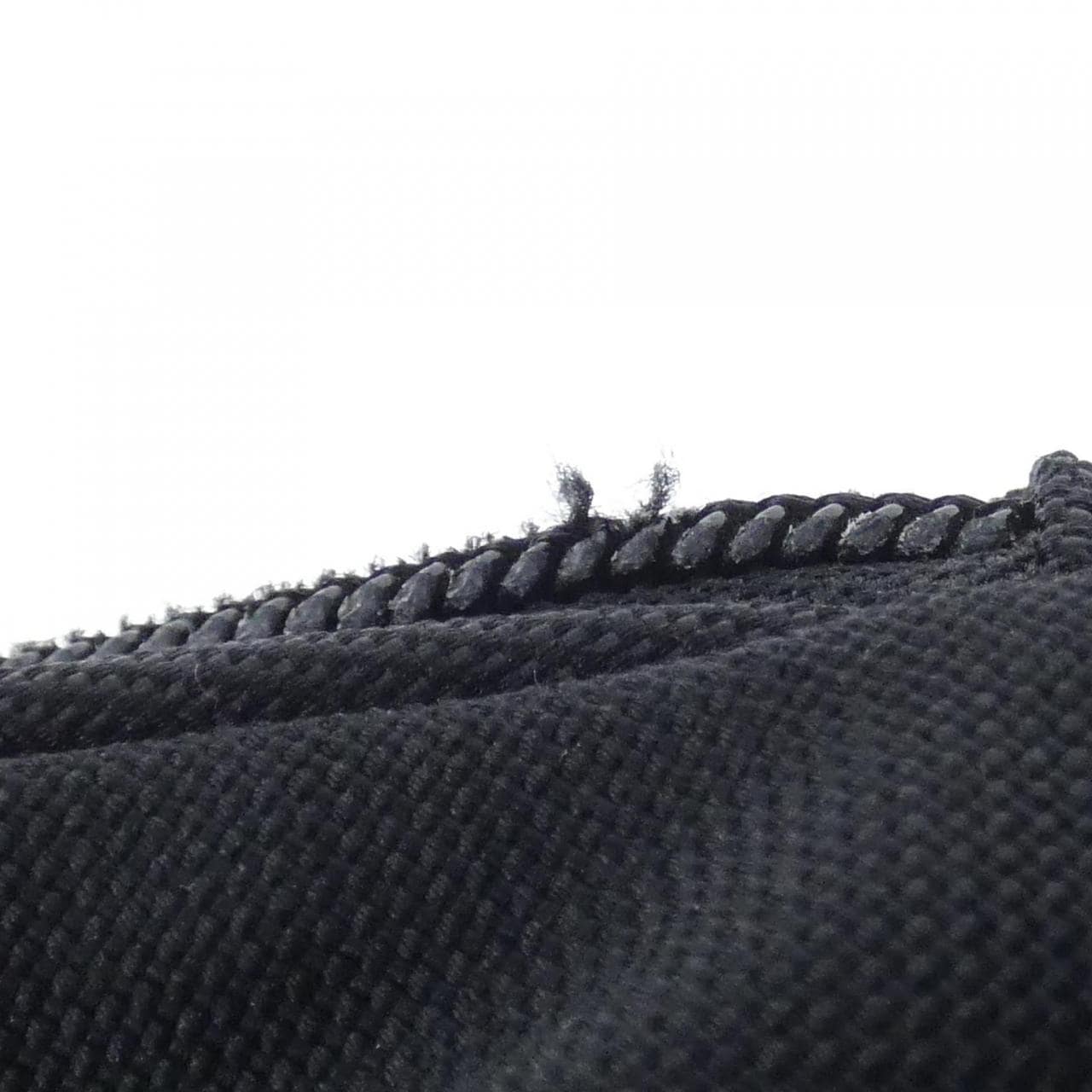 BALENCIAGA 482389 2JMF7 Belt Nylon 黑色 尼龍 中古品A - 縮圖 6