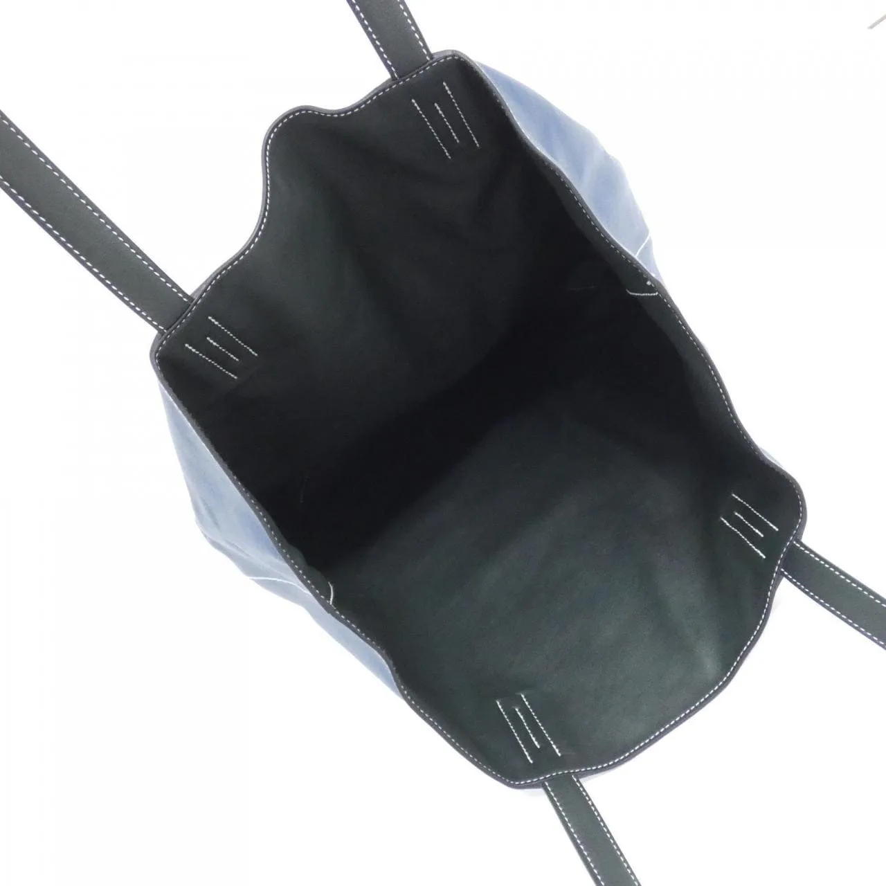 HERMES 065082CA Handbag Blue Rank A - Thumbnail 5