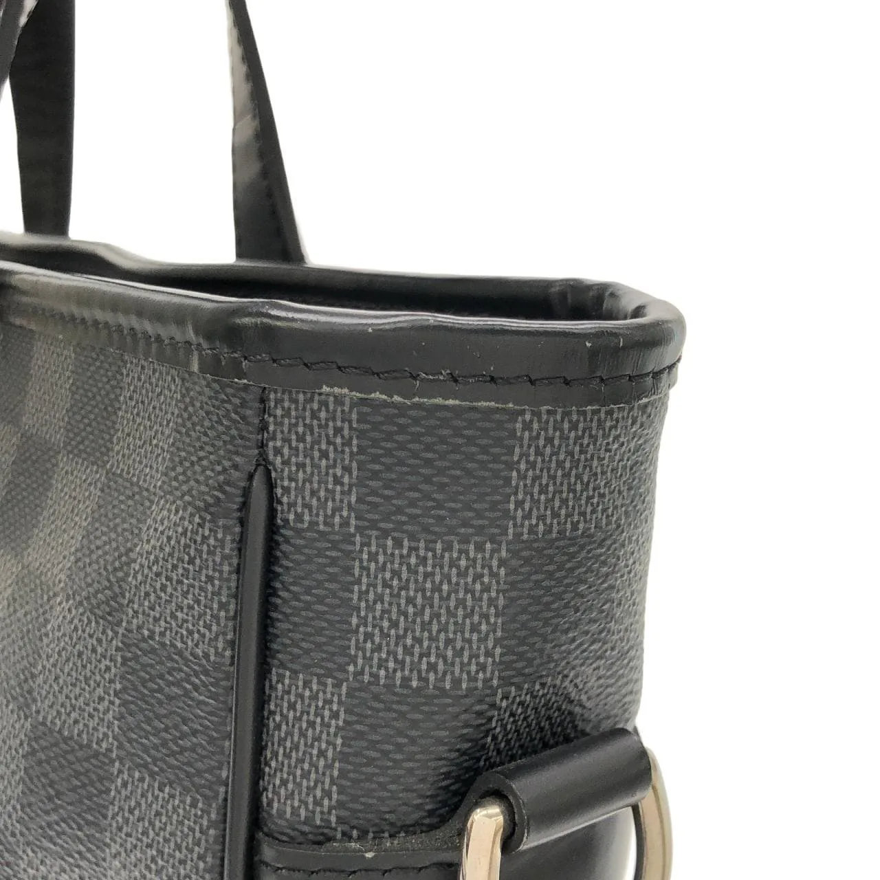LOUIS VUITTON N41467 Handbag Damier 黑色 Damier 中古品A - 縮圖 4
