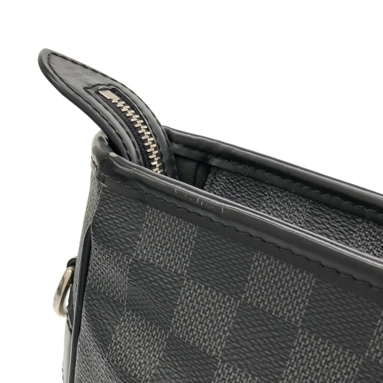 LOUIS VUITTON N41467 Handbag Damier 黑色 Damier 中古品A - 縮圖 6