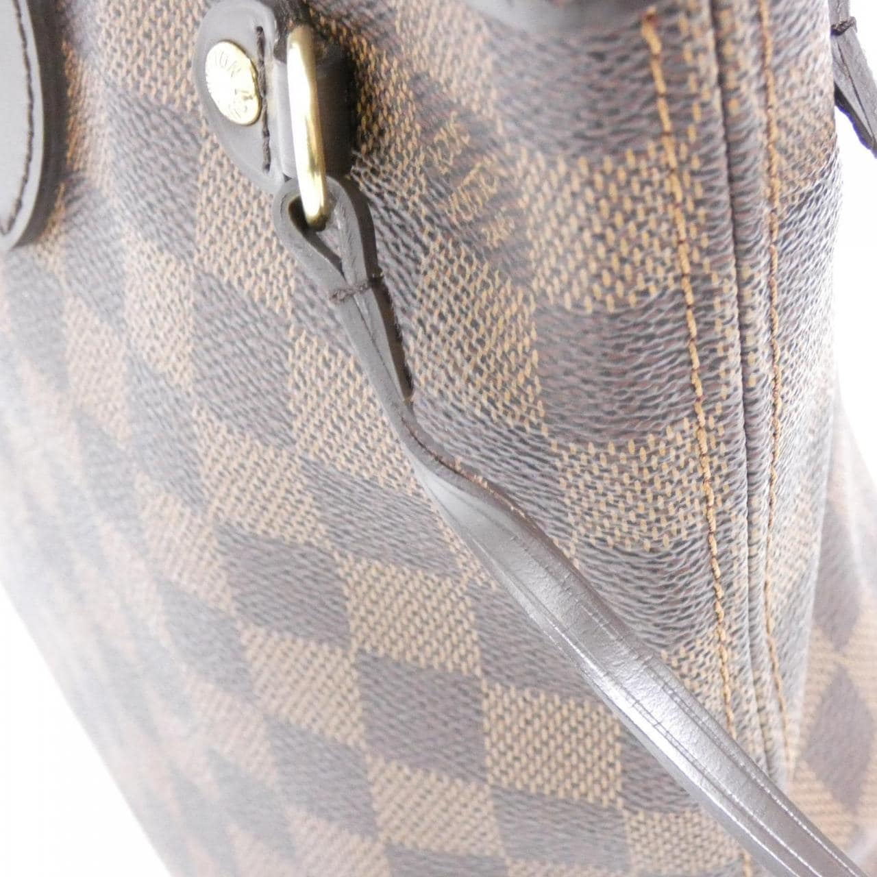 LOUIS VUITTON Neverfull N51109 Tote Damier Black Damier - Thumbnail 4