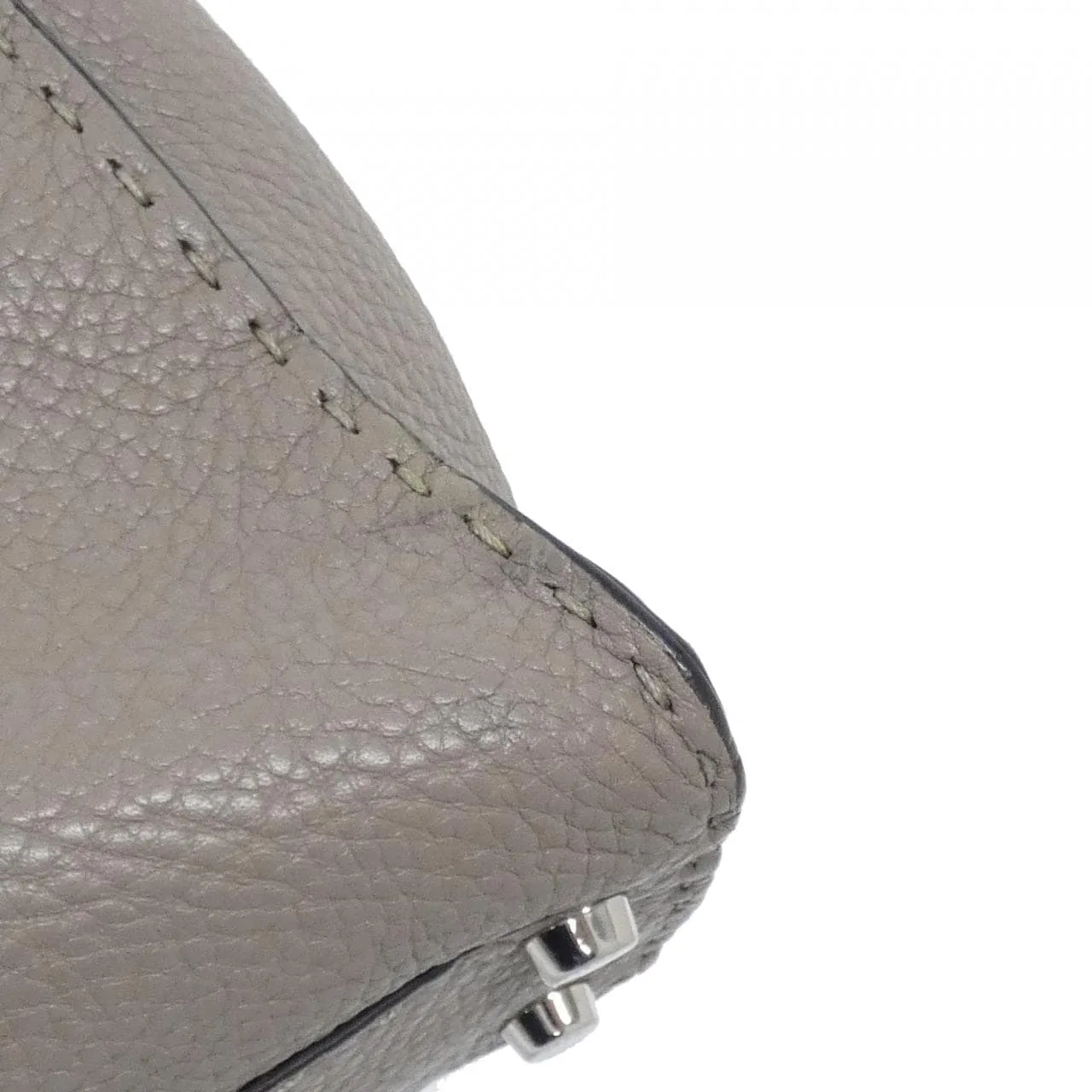 FENDI Peekaboo 8BN290 1RM Handbag Black Rank A - Thumbnail 2