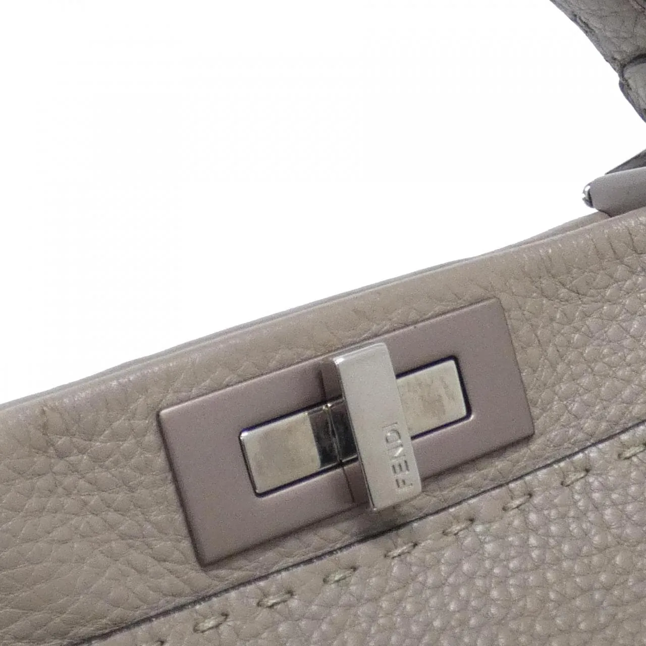 FENDI Peekaboo 8BN290 1RM Handbag Black Rank A - Thumbnail 3