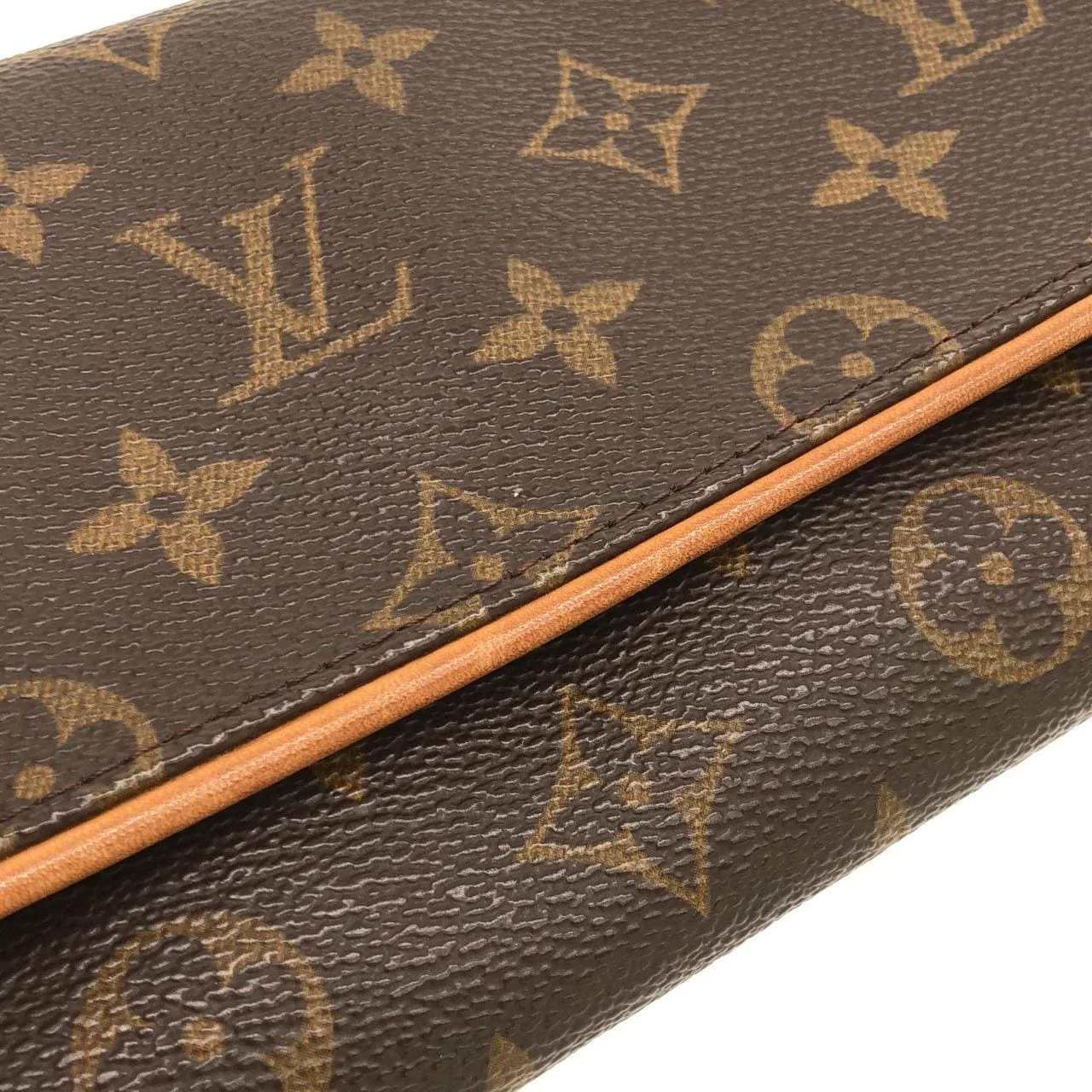 LOUIS VUITTON Pochette M51852 Shoulder Monogram Black Monogram - Thumbnail 4