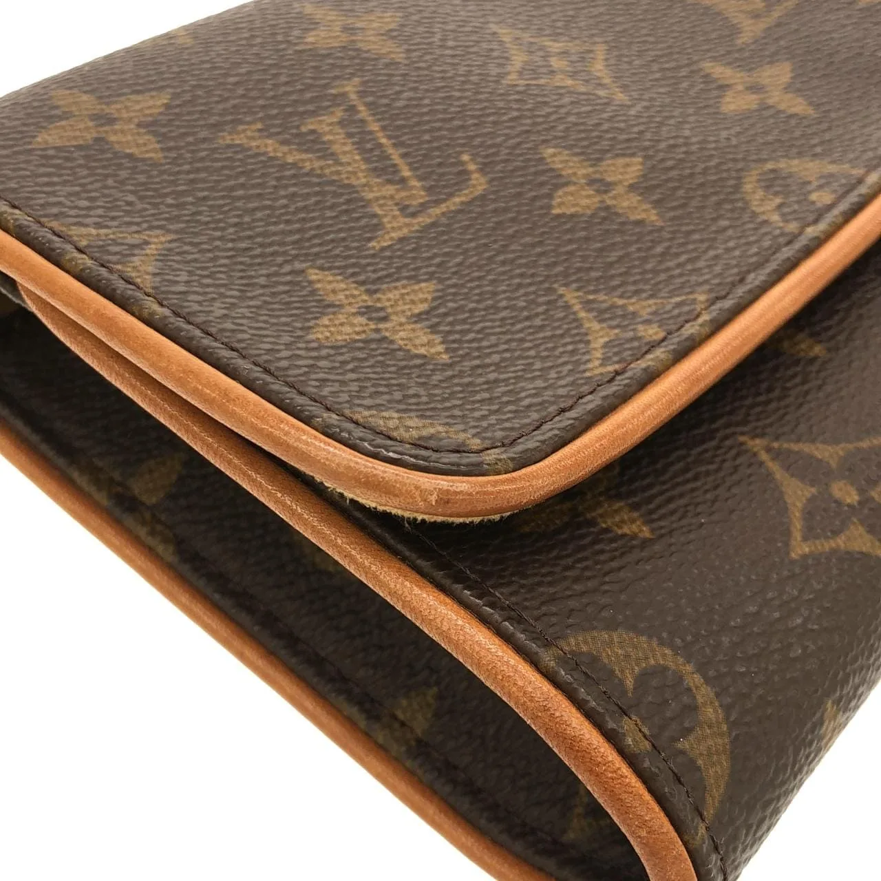 LOUIS VUITTON Pochette M51852 Shoulder Monogram Black Monogram - Thumbnail 5