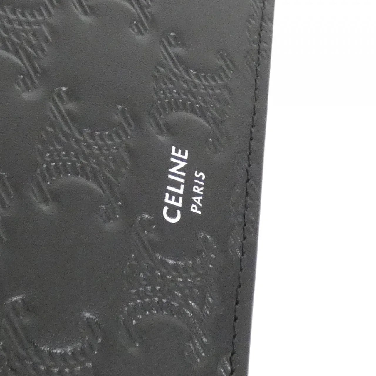 CELINE 10C873FQB Wallet Black Rank A - Thumbnail 6