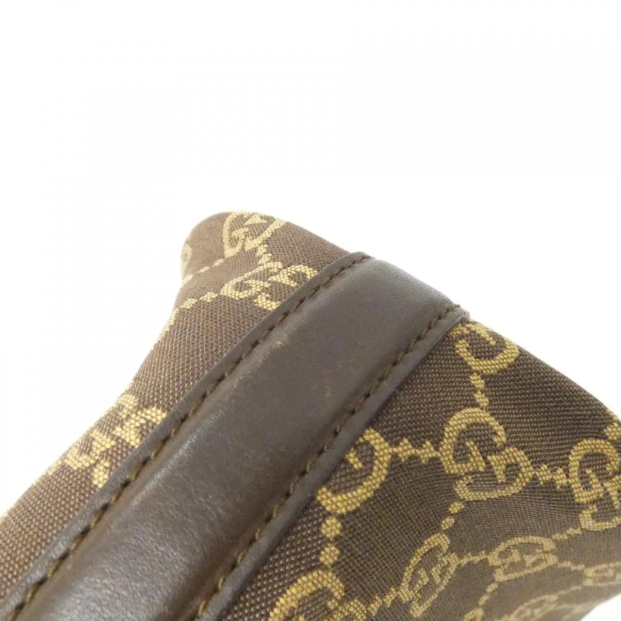 GUCCI 001 4286 Shoulder Canvas Brown Canvas Rank A - Thumbnail 3