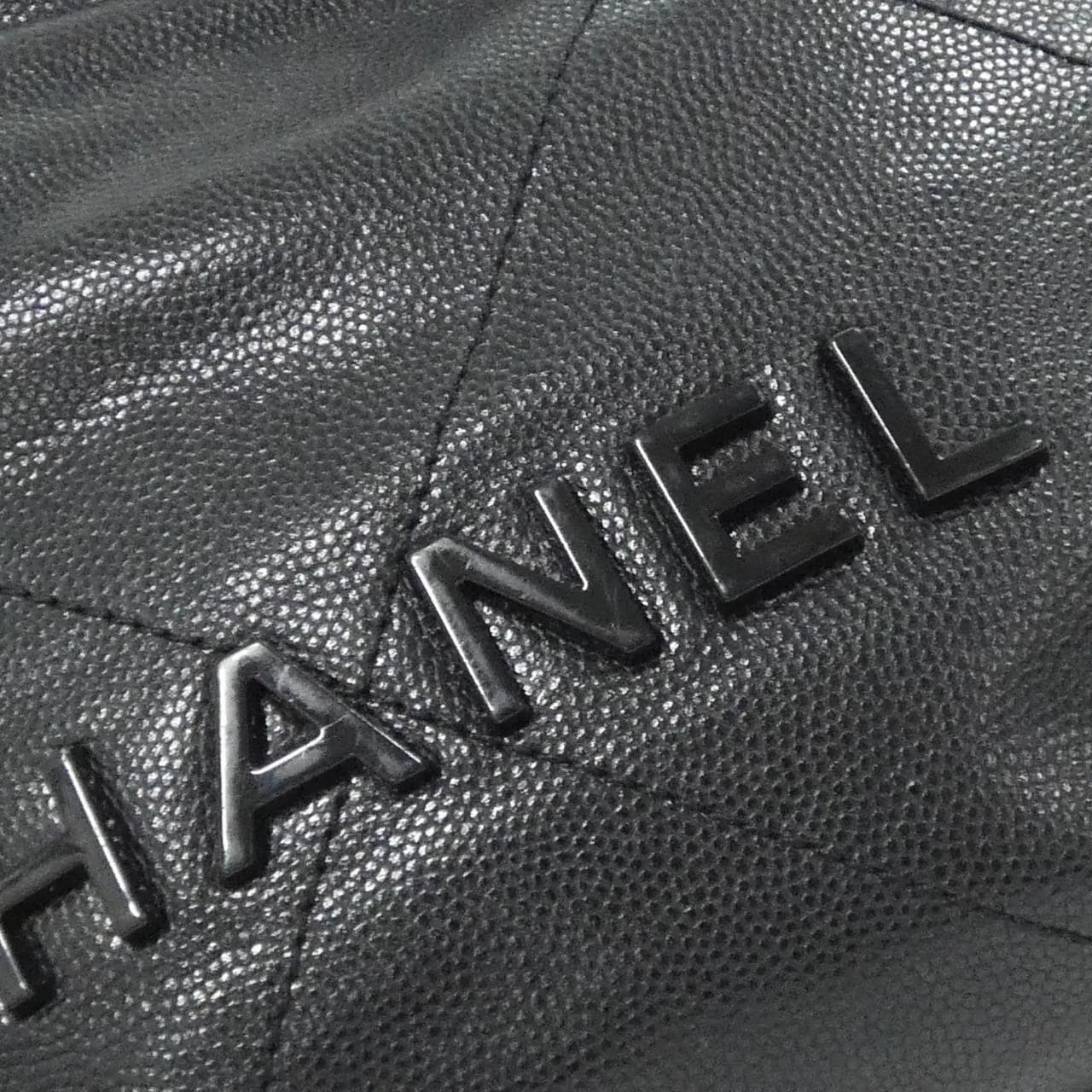 CHANEL Chanel 22 AS3980 Handbag Grained Calfskin Black Grained Calfskin Rank B - Thumbnail 4