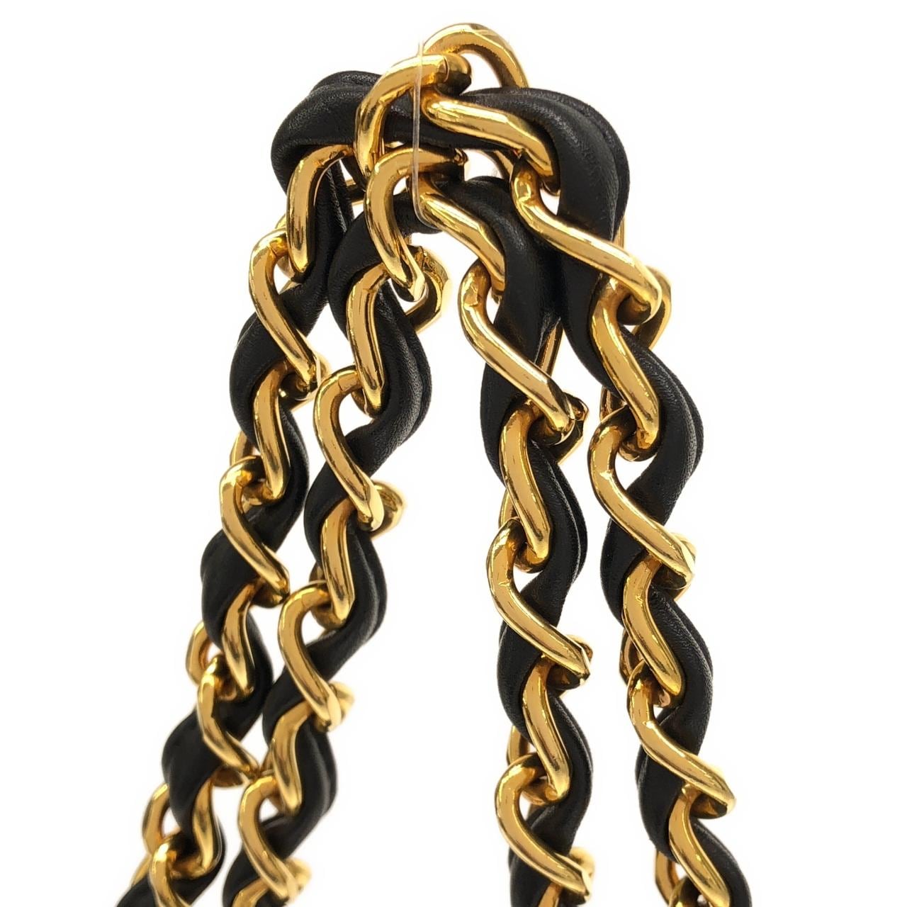 CHANEL 01094 Shoulder Lambskin 黑色 羊皮 - 縮圖 6