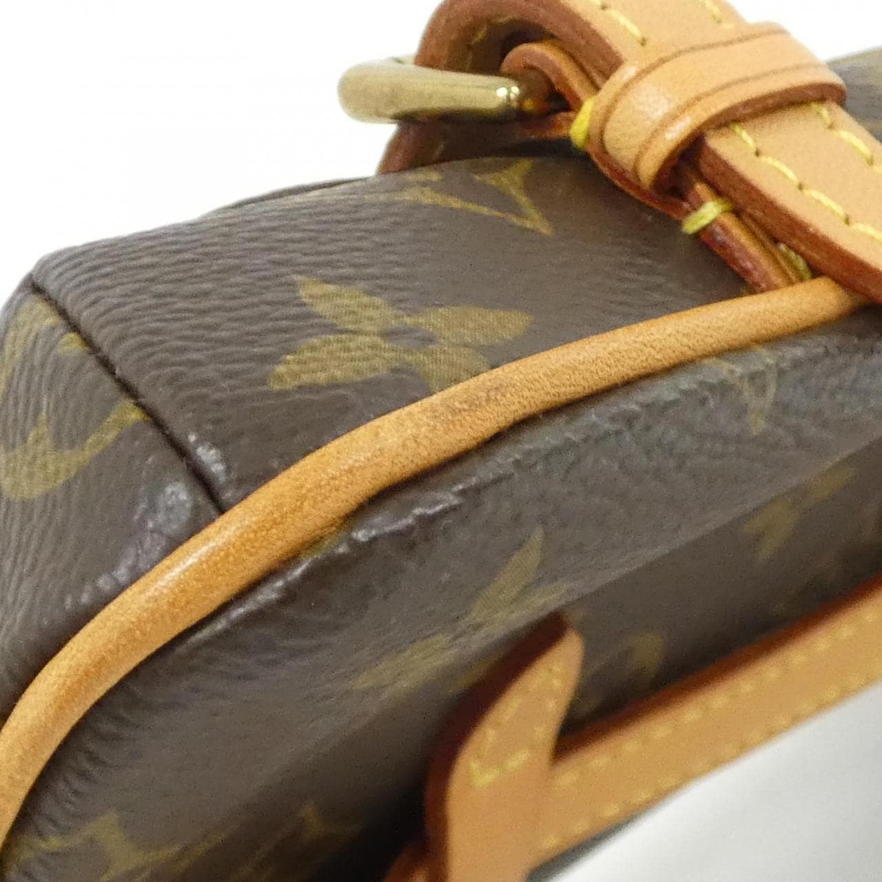 LOUIS VUITTON Pochette M51159 Belt Bag Monogram Black Monogram - Thumbnail 3