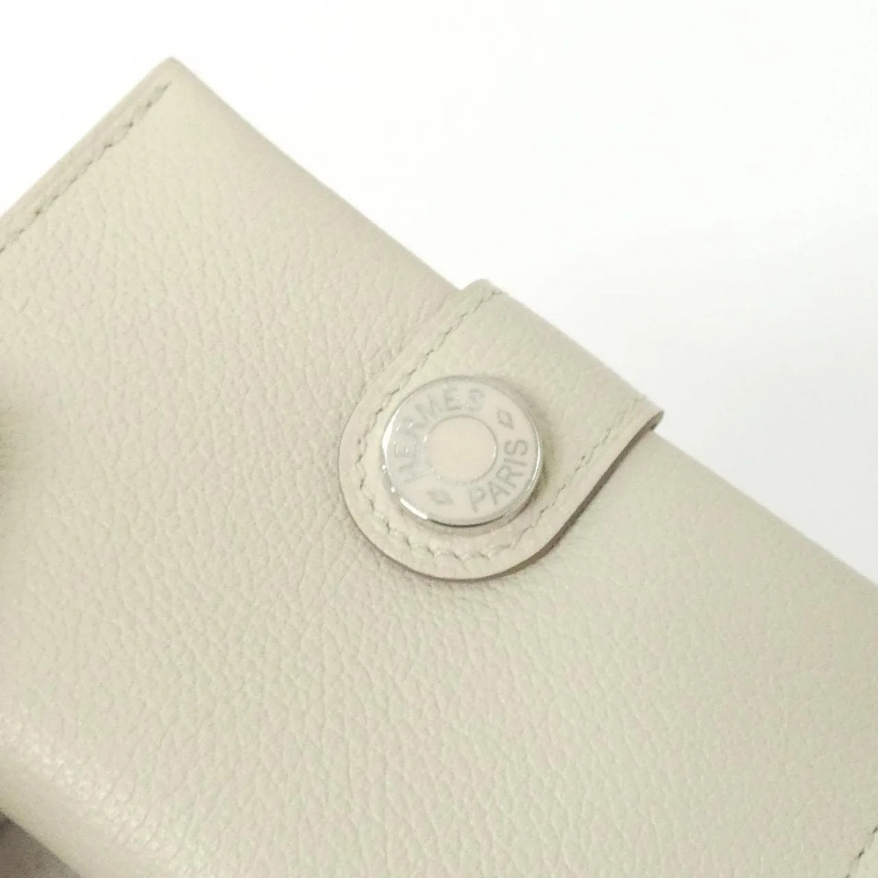 HERMES 084335CK Card Case 黑色 中古品A - 縮圖 3