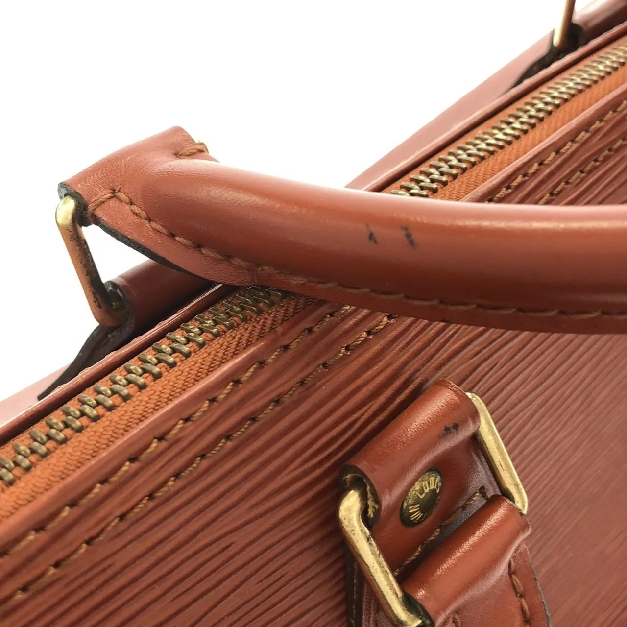 LOUIS VUITTON Speedy M43003 Boston Epi 棕色 Epi 中古品B - 縮圖 6