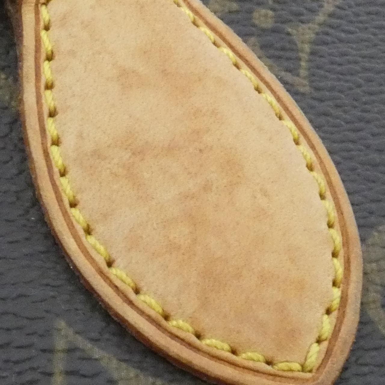 LOUIS VUITTON M40009 Handbag Monogram 黑色 Monogram 中古品B - 縮圖 5