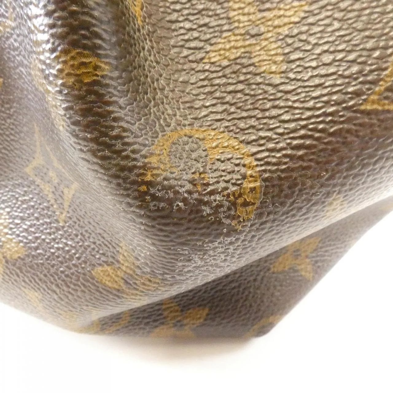 LOUIS VUITTON M48813 Handbag Monogram 黑色 Monogram 中古品B - 縮圖 6