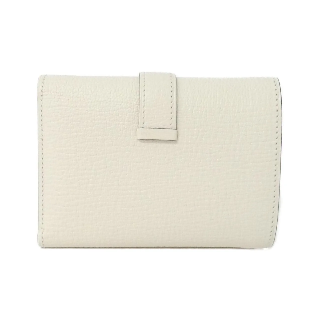 HERMES 082876CK Wallet Leather Black Leather Rank A - Thumbnail 2