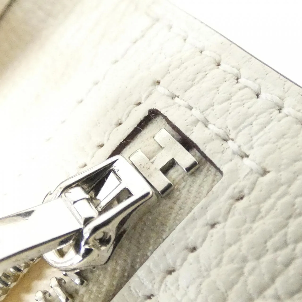 HERMES 082876CK Wallet Leather Black Leather Rank A - Thumbnail 8