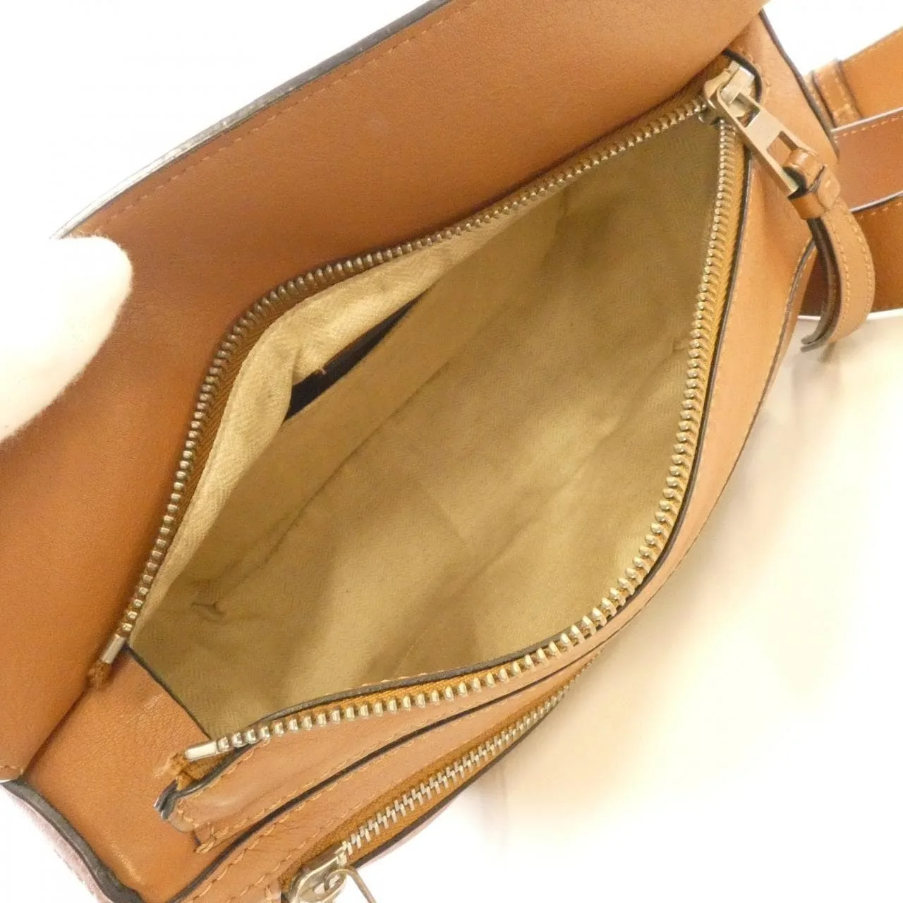 LOEWE Puzzle B510P35X09 Shoulder Leather 黑色 皮革 中古品B - 縮圖 6