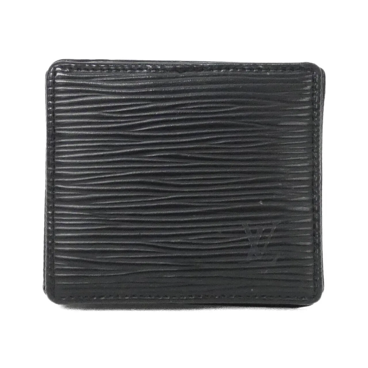 LOUIS VUITTON M63692 Coin Case Epi Black