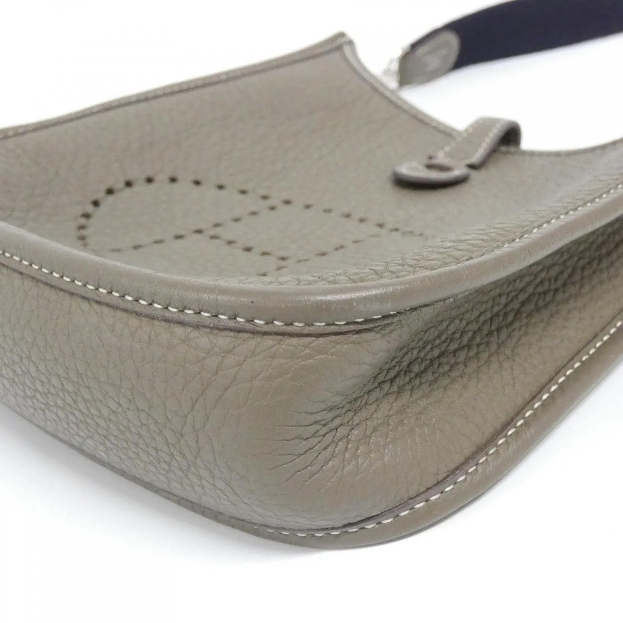 HERMES Evelyne 085945CK Shoulder Clemence Etoupe Clemence 皮 中古品A - 縮圖 3