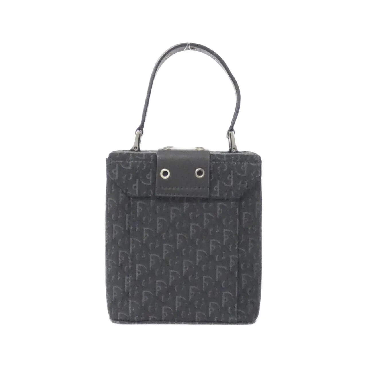 DIOR Wallet Canvas 黑色 帆布 中古品A - 縮圖 2