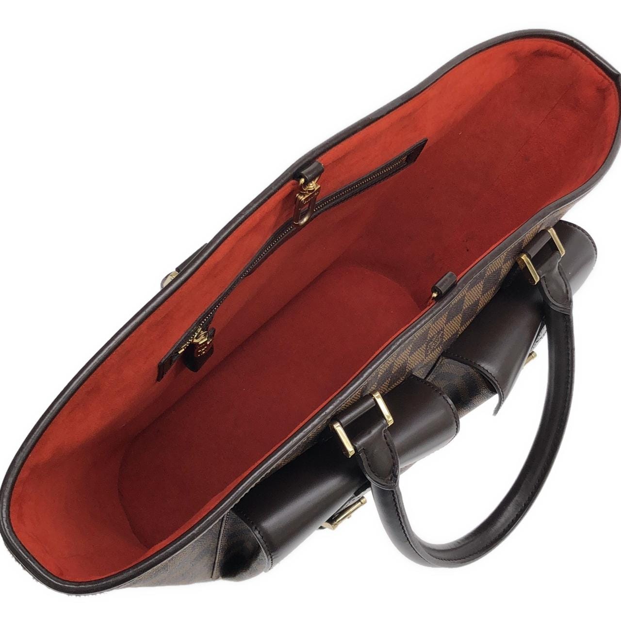 LOUIS VUITTON N51120 Handbag Damier 黑色 Damier 中古品A - 縮圖 8