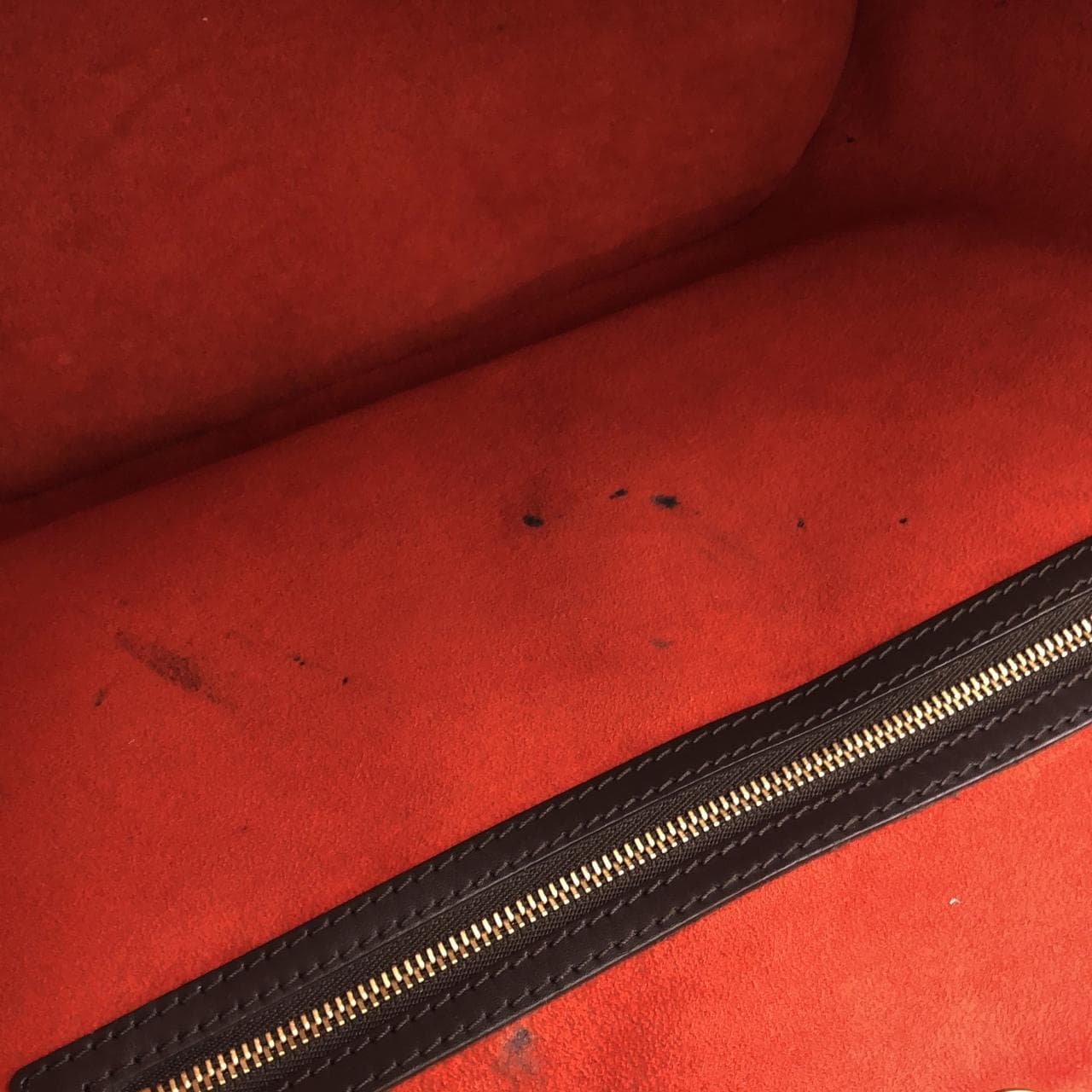 LOUIS VUITTON N51120 Handbag Damier 黑色 Damier 中古品A - 縮圖 9