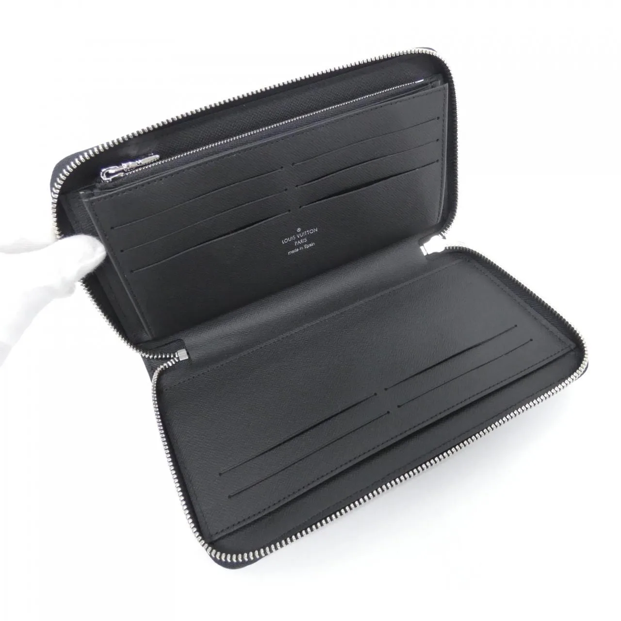 LOUIS VUITTON M62643 Wallet Epi Black Epi Rank A - Thumbnail 6