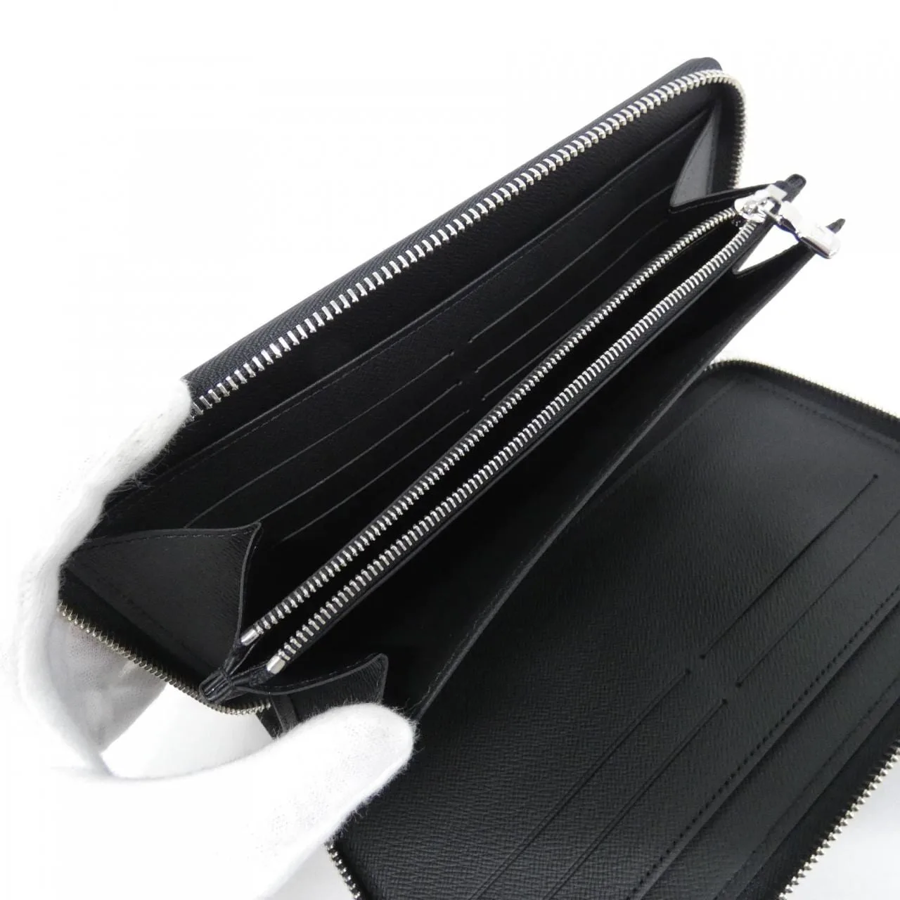 LOUIS VUITTON M62643 Wallet Epi Black Epi Rank A - Thumbnail 7