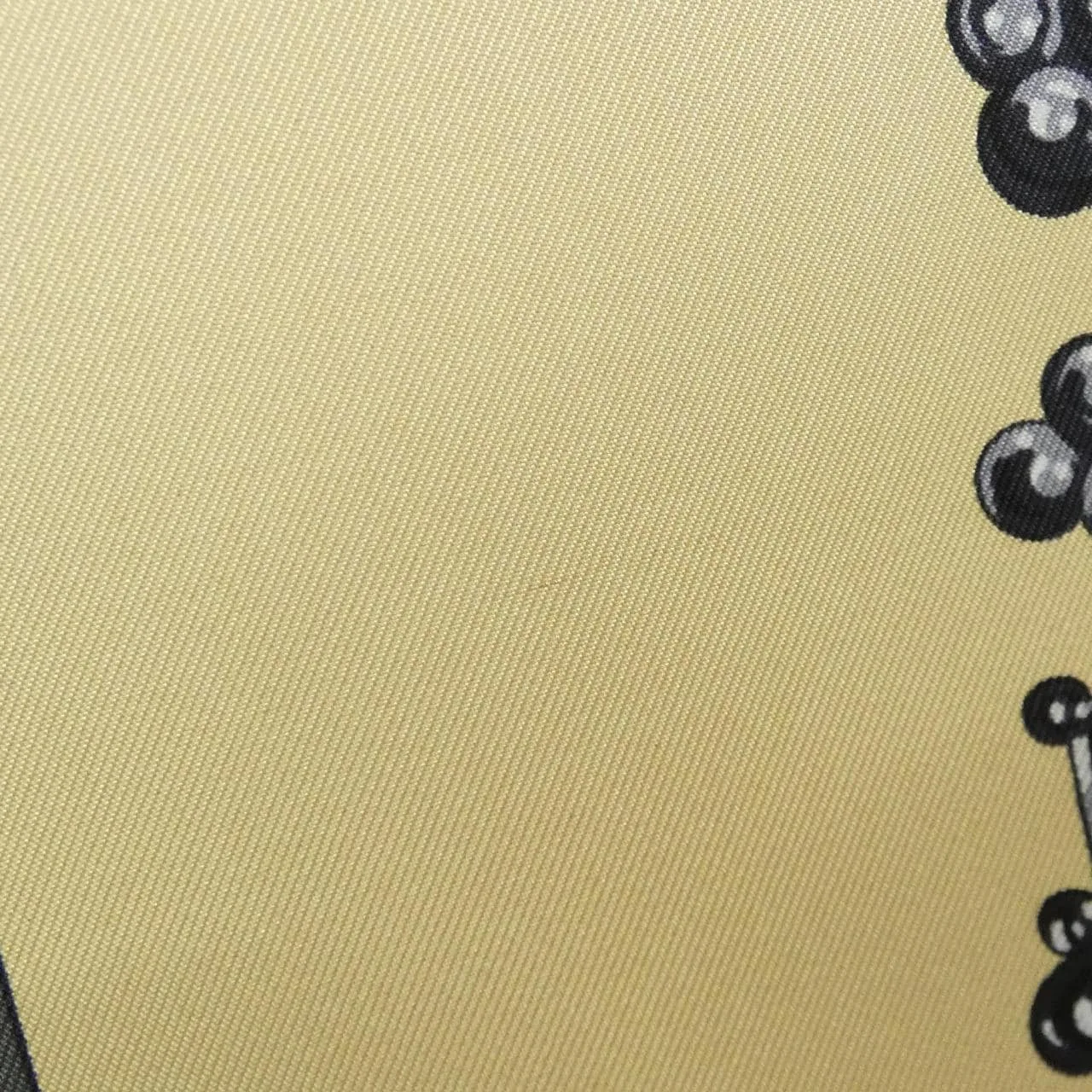 HERMES Scarf 黑色 中古品A - 縮圖 3